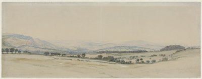 Hill Country v Northumberlandu od William Turner of Oxford