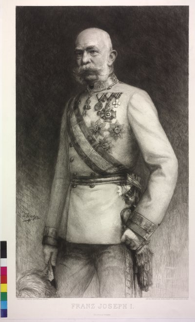 Rakouský císař František Josef I. od William Unger