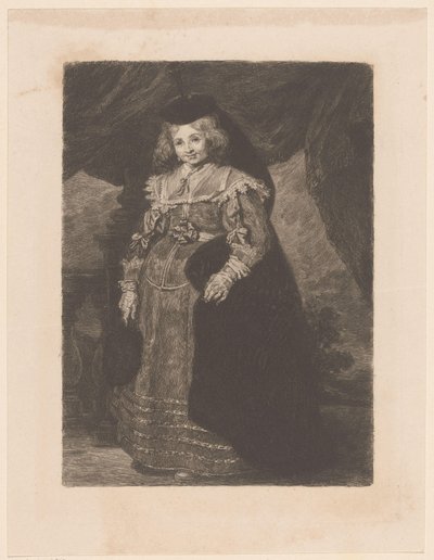 Portrét van Emerentia van Beresteyn od William Unger
