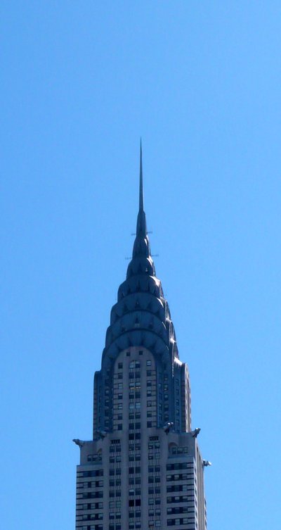 Chrysler Building je mrakodrap ve stylu art deco v New Yorku, který se nachází ve východní části Manhattanu. dokončen 1930 od William Van Alen