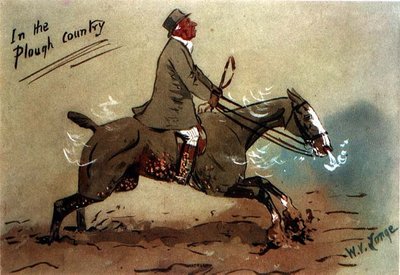V Pluhové zemi (akvarel na papíře) od William Verner Longe