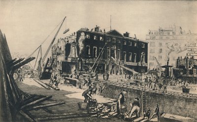 Demolice Devonshire House, 1927. od William Walcot
