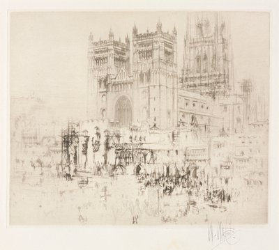 Katedrála v Durhamu od William Walcot