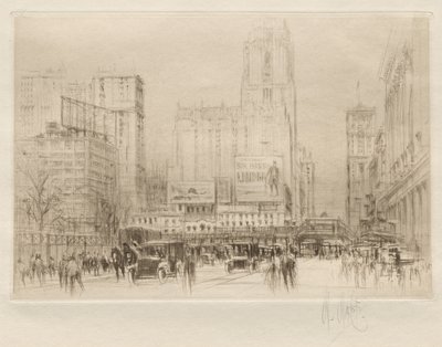 Čtyřicátá druhá ulice NY od William Walcot