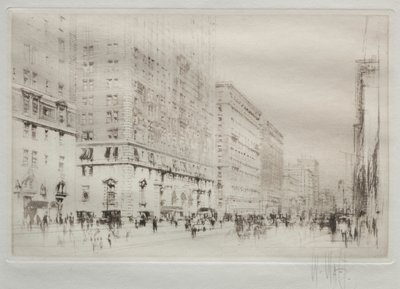 Park Avenue, New York od William Walcot