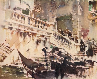 Rialto, Benátky, 1920, 1923 od William Walcot