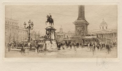 Trafalgarské náměstí od William Walcot