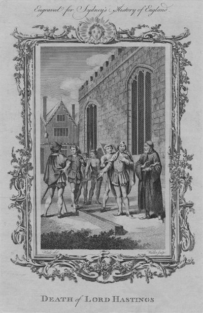 Smrt lorda Hastingse, 1773. od William Walker
