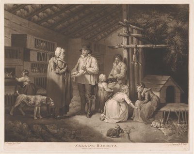 Prodejce králíků Prodej králíků (název na předmětu) od William Ward
