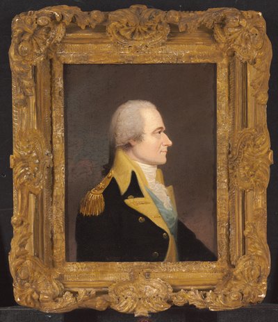 Portrét Alexandra Hamiltona, kolem roku 1800 od William Weaver