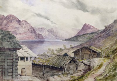 Romsdalský fjord, 1850 od William West