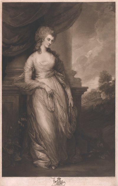 Její milost vévodkyně z Devonshire od William Whiston Barney