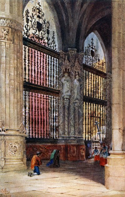 Burgos, kaple starosty (barevní členové) od William Wiehe Collins
