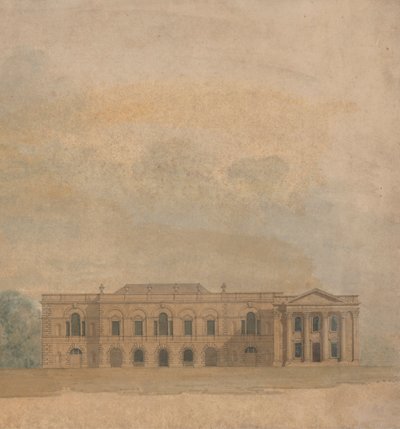Povýšení navrženého designu pro Cambridge Colleges od William Wilkins