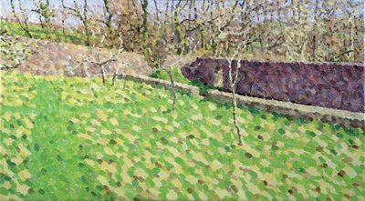 Sad v zimním slunci, 2011 (olej na plátně) od William Wilkins
