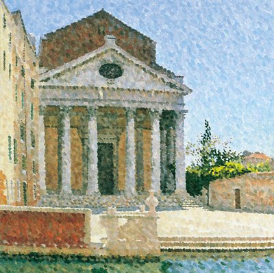San Nicola dei Tolentini, Benátky, 2001 (olej na plátně) od William Wilkins