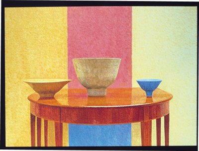 Zátiší, Tři mísy Lucie Rie od William Wilkins
