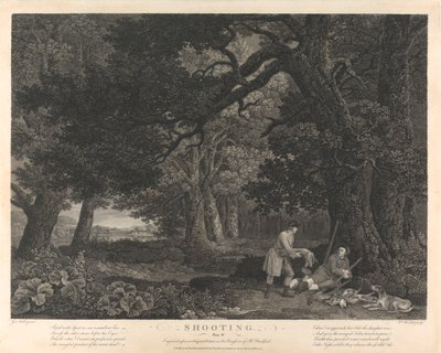 Střelba, Talíř IV od William Woollett