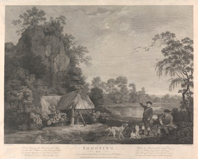 Střelba, deska I od William Woollett