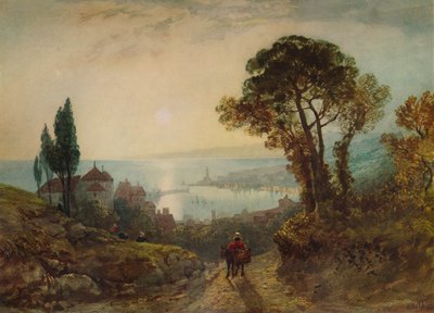 Pohled přes přístav, c1859, 1938 od William Wyld