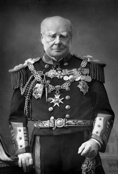 Admirál flotily Sir Henry Keppel 1809-1904, 1893. od William and Daniel Downey