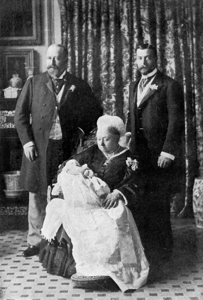 Čtyři generace královské rodiny, 1894. od William and Daniel Downey