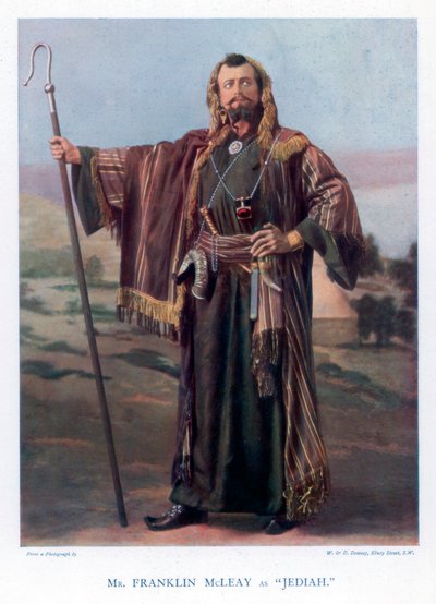 Franklin McLeay , kanadský herec, 1901. od William and Daniel Downey