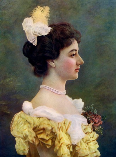 Maud Hoffman , herečka, 1899-1900. od William and Daniel Downey