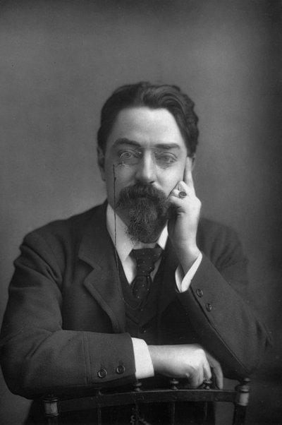 Sidney James Webb, 1. baron Passfield 1859-1947, britský socialista, ekonom a reformátor. od William and Daniel Downey
