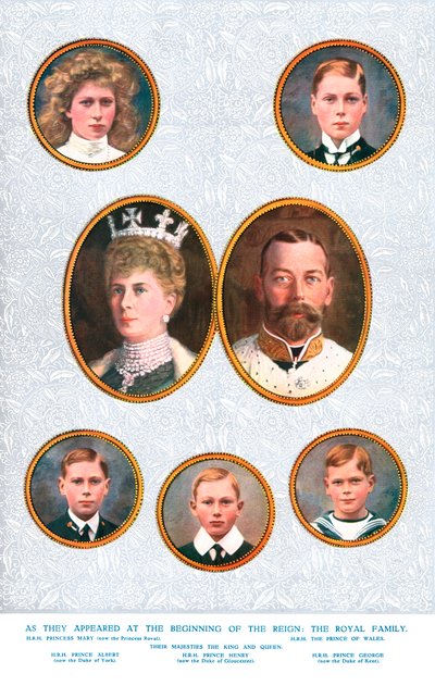 Královská rodina, c1935 od William and Daniel Downey