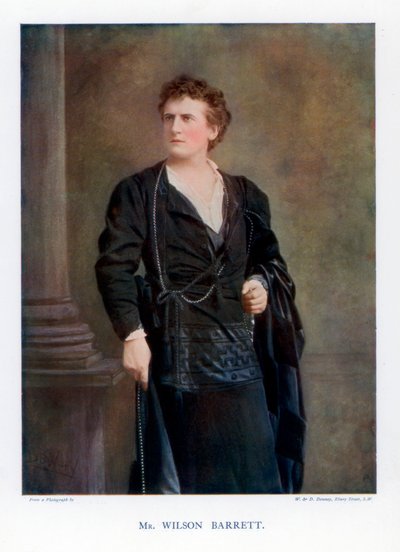 Wilson Barrett , anglický herec, manažer a dramatik, 1901. od William and Daniel Downey