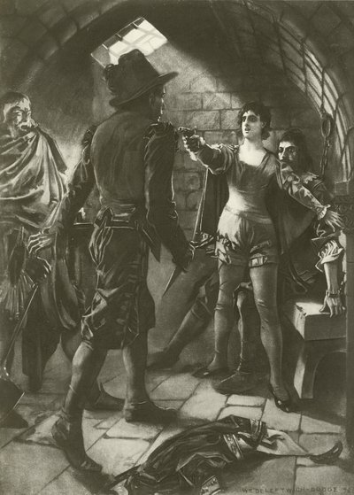 Fidelio, dějství II scéna iii (hlubotisk) od William de Leftwich Dodge