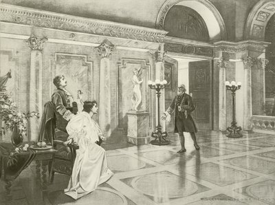 Mignon, scéna III dějství viii (hlubotisk) od William de Leftwich Dodge