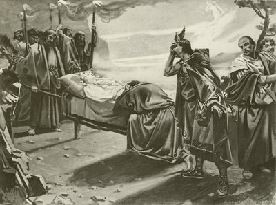 Tannhauser, poslední scéna III. dějství (rytina) od William de Leftwich Dodge