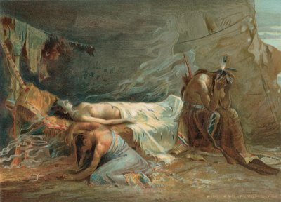 Smrt Minnehahy od William de Leftwich Dodge