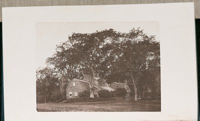Starý Fairbanksův dům v Dedhamu ve státě Massachusetts, postavený v roce 1636. od Wilson Flagg