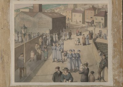 Odchod z muničních závodů od Winifred Knights
