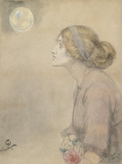 Gertrude Sandys (pastel na papíře) od Winifred Sandys
