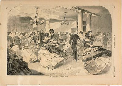 Chůze kadetů ve West Pointu od Winslow Homer