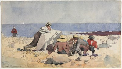 A Clam-Bake, 1873. od Winslow Homer