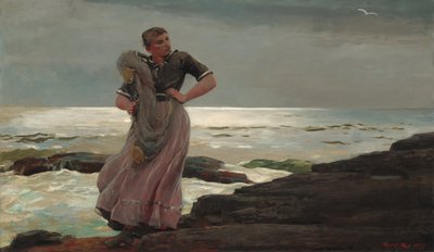 Světlo na moři od Winslow Homer