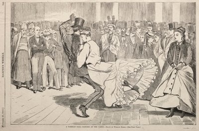 Pařížský ples - Tanec v kasinu od Winslow Homer