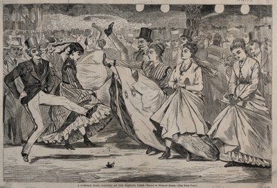 Pařížský ples – Tanec v Mabille, Paříž od Winslow Homer