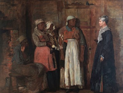 Návštěva staré paní od Winslow Homer