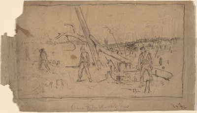 Předsunutí Skirmish Line od Winslow Homer