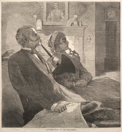 Další rok podle starých hodin, 1870. od Winslow Homer