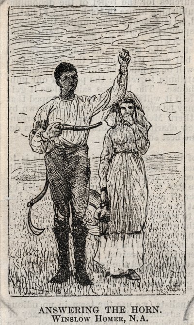 Odpovídání na houkačku od Winslow Homer