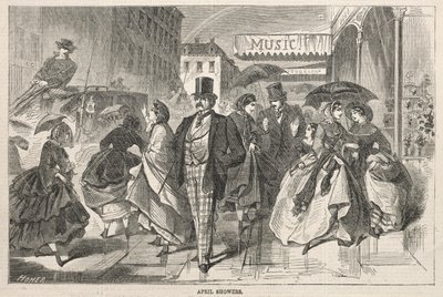 Dubnové přeháňky, 1859. od Winslow Homer