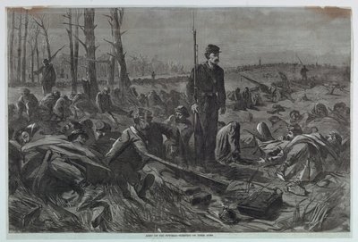 Armáda Potomac – Spící na pažích od Winslow Homer