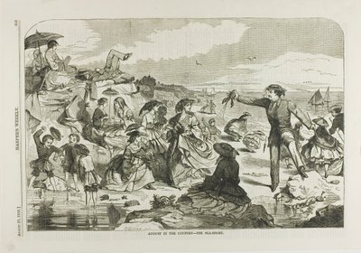 Srpen na venkově - pobřeží od Winslow Homer